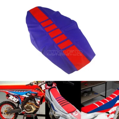 Funda de cojín de asiento con agarre suave para moto de cross para Yamaha YZ YZF WR TTR 125 250 450 Foto 1 de 4