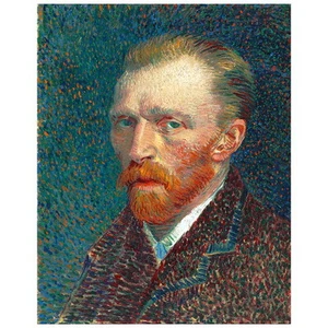 Van Gogh, Autorretrato IMÁN NEVERA, 1887 Reproducción de Bellas Artes Mini Regalo - Imagen 1 de 7