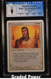 Unlimited Northern Paladin CGC 9 (9121) Magic MTG - Picture 1 of 2