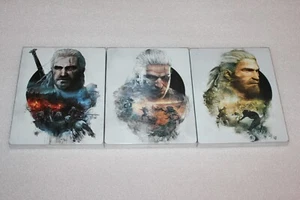 The Witcher 3 Skellige + No Man's Land + Novigrad G2 COLLECTION of 3 STEELBOOKS - Picture 1 of 8
