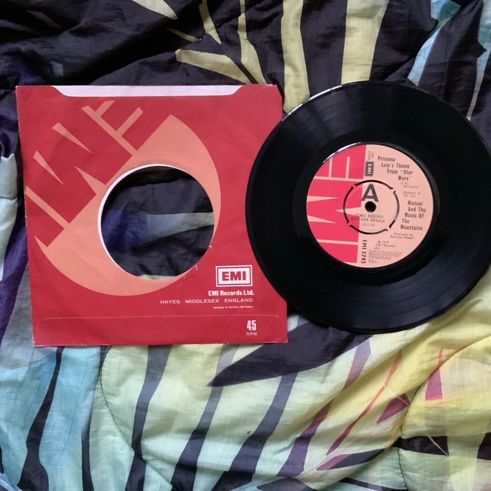 Princess Leias Theme From Star Wars DEMO. John. Williams polydor 1978 - Image 1 of 4