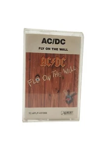 1985 Rare Vintage AC/DC, Fly On The Wall Cassette Tape - Picture 1 of 3