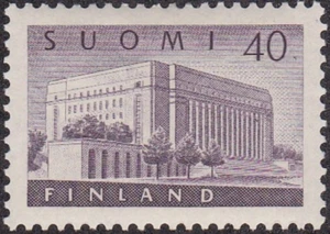Finland #Mi467 MH 1956 House Parliament [337] - Picture 1 of 1
