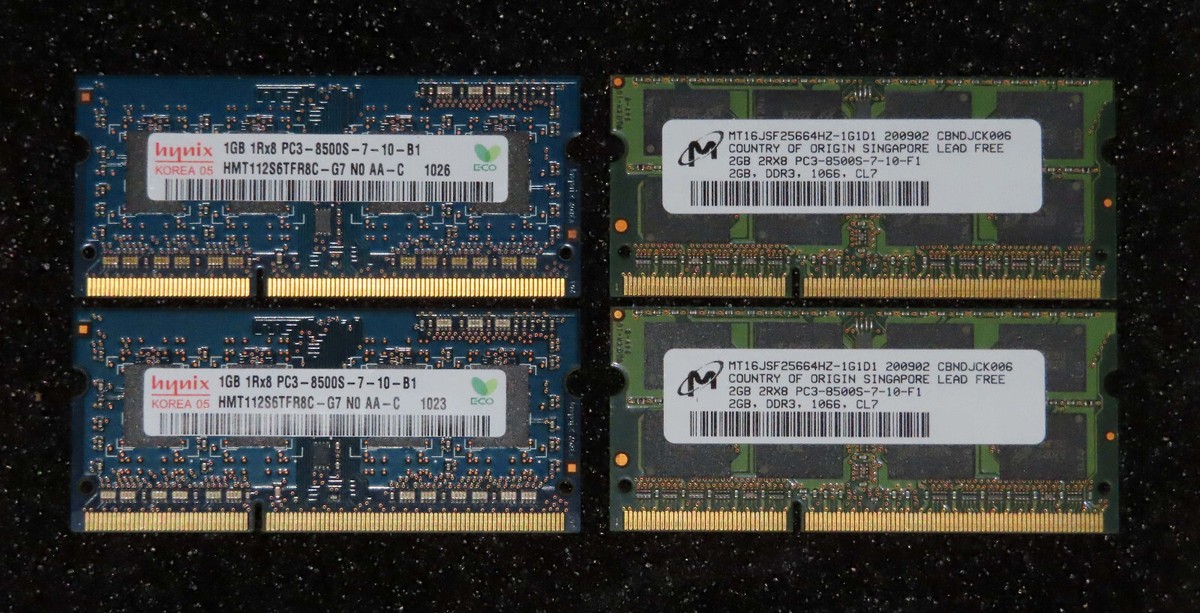 Hynix 2GB PC3-8500 (DDR3-1066) Memory (RAM) for sale | eBay Hynix 2GB PC3-8500 (DDR3-1066) Memory (RAM) for sale | eBay