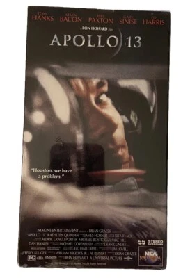 Apollo 13 Vhs Tape Action Space Drama Watermark Sealed Vintage NIP NOS Tom Hanks - Image 1 of 4