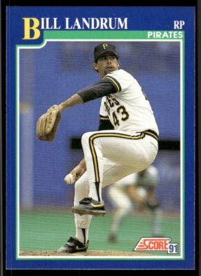1991 Score #98 Bill Landrum - Image 1 of 2