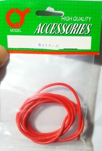 Ming Yang #318-6 Silicone Wire 1 Meter (18 Guage) Brown / Black / Red - Picture 1 of 6