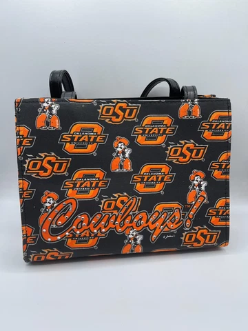 OKLAHOMA STATE OSU COWBOYS TOTE STYLE PURSE HAND BAG JENKINS Cover