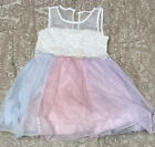 Tween Diva 3T Rainbow Tulle Party Twirl Dress Excellent Used Condition