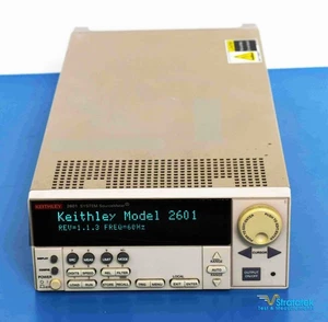 Keithley 2601 SYSTEM Sourcemeter SMU 40V, 3A DC, 10A Pulse - NIST Calibrated - Picture 1 of 5