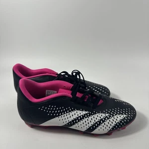 Adidas Taglia 8 Uomo Calcio Predator Accuracy.4 FG Nero/Team Shock Rosa GW4604 - Foto 1 di 9