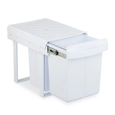 Einbaumülleimer Haushaltsmülleimer Teleskop Mülleimer Mülltrennsystem ausziehbar - Bild 1 von 4