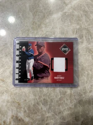 2002 Upper Deck Diamond Connection #419 Pedro Martinez Jersey / 775 Red Sox - Image 1 of 4