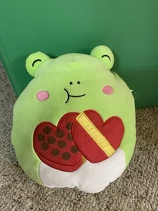 Squishmallows Wendy Valentine's Day Treat Bucket Frog NWT - Picture 1 of 2