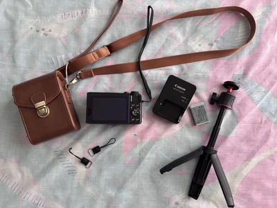 Canon PowerShot G7X Mark II Compact Camera with 4.2x Zoom and LCD Protection - Image 1 of 4