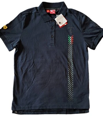 FERRARI F1 POLO T-SHIRT UOMO PUMA NUOVA ORIGINALE 559839 01 R.S taglia 48/50 M - Immagine 1 di 4
