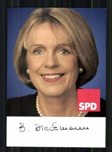 Bärbel Dieckmann SPD Autogrammkarte Original Signiert # BC 222854 - Picture 1 of 2