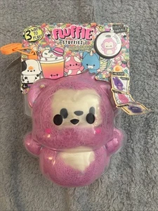 Fluffie Stuffiez Monkey Small Collectible Plush Surprise Reveal Unboxing New Toy - Picture 1 of 6