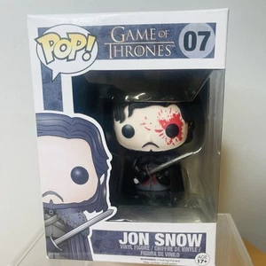 Pop Vinyl Funko Game Of Thrones BNIB Got Jon Snow # 07 Bloody - Picture 1 of 7