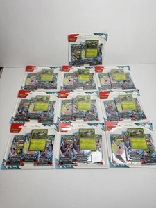 10x Pokemon Journey Together 3-Pack Blister Yanmega Sealed Scarlet & Violet TCG - Foto 1 di 2