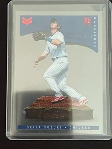 Seiya Suzuki 2022 Chronicles Magnitude Red #29/100 (RC) - Chicago Cubs - Picture 1 of 2