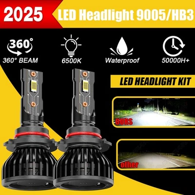 Kit de bombillas LED haz alto/bajo 9005 para Honda Accord 2003 2004 2005-2007 Foto 1 de 4