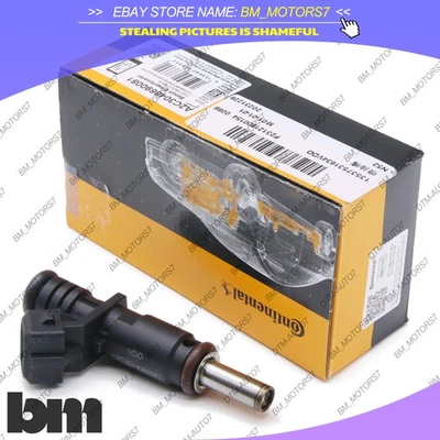 Inyector de combustible genuino OEM 1x Fit 06-12 BMW 328i X3 Z4 128i 525i 528i 325i 330xi Foto 1 de 4
