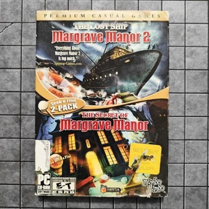 The Lost Ship: Margrave Manor 2 - The Secret of - 2-Pack (PC, 2009) - EXCELLENT - Picture 1 of 5