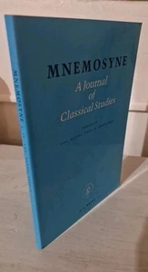 1x MNEMOSYNE A Journal of Classical Studies vol48 April 1995 (SUPPLEMENTS) L/New - Picture 1 of 8