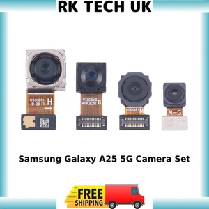 Samsung Galaxy A25 5G A156B Camera Set Front + Back Replacement Premium UK Stock - Picture 1 of 1