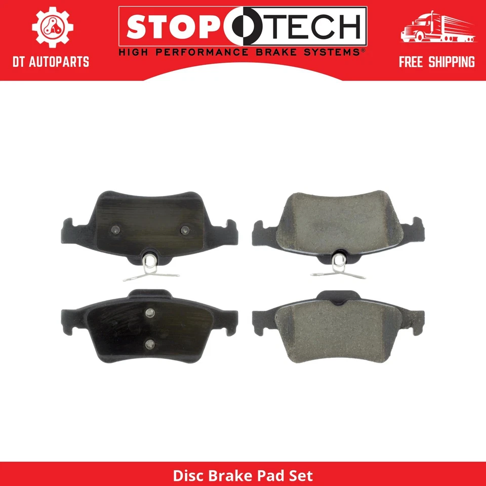 Para Jaguar XF 2009-2016 | Pastillas de freno de disco traseras centradas | Envío rápido Foto 1 de 4