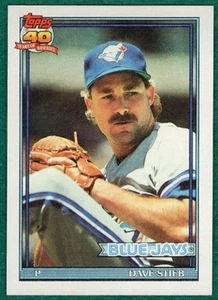 Dave Stieb - 1991 Topps #460 - Toronto Blue Jays Baseball Card - Picture 1 of 2