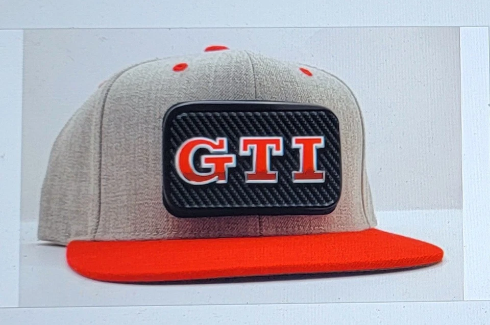 Chapéu GTI, remendo de metal removível, Snapback - Imagem 1 de 1