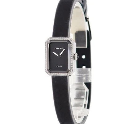 CHANEL premier ribbon H7942 Original Factory Diamond Black Women Watches Q - Image 1 of 4