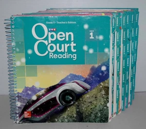 SRA Open Court Reading 5th Grade Teacher's Edition 2018 Complete Set Units 1-6 - Picture 1 of 4
