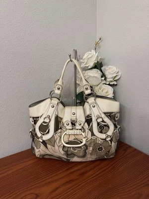 Guess Vintage Y2K  Floral Bag Purse Faux Leather Rare - Image 1 of 4
