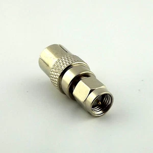 1pc IEC DVB-T TV PAL Female Jack to SMA Male Plug RF Connector Adapter Converter - Picture 1 of 6