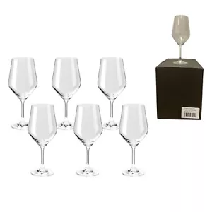 SET 6 CALICI DIVINO IN VETRO PER VINO - Foto 1 di 3