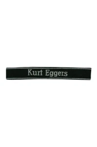 Elite Kurt Eggers EM/NCO cuff title - Picture 1 of 1