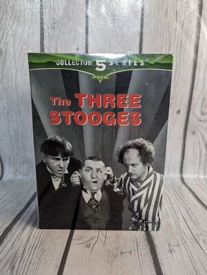 The Three Stooges: Collector Series 5 Pack (1998 VHS Tape GoodTimes Home Video) - Image 1 of 4
