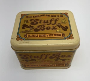 Cheinco Housewares Blechdose "Stuff Box" Retro Vintage 70er Stash Box MCM - Bild 1 von 24