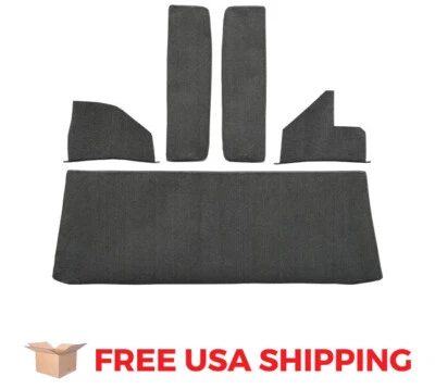 ACC FITS 1955-1958 Chevrolet Truck Rear Cab Wall, Door & Kick Panels Loop Carpet Foto 1 de 2