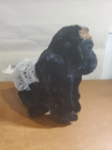 Ganz Webkinz Silverback Gorilla Retired 8 " Stuffed Plush Kids Toy No Code - Picture 1 of 10
