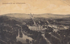 AK Postkarte gelaufen Gesamtansicht von Wilhelmshöhe von 1917 Feldpost (G279) - Bild 1 von 2