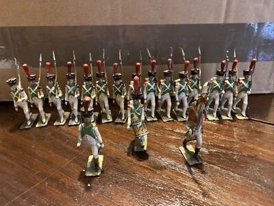 Lucotte 3er Regimiento Voltigeurs Juego de Exhibición de 18 con General, Flagman y Tambor Foto 1 de 4