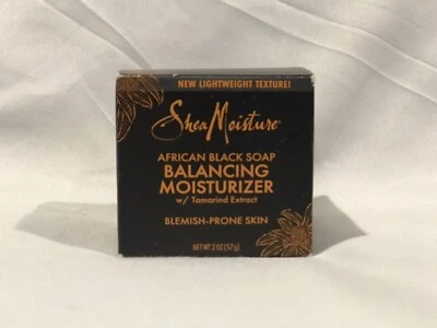 Jabón negro africano Shea Moisture hidratante hidratante piel con problemas de tamarindo 2 oz Foto 1 de 4