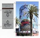 Riviera Casino Matchbook Cover & 4x6 Photo Vintage Las Vegas.