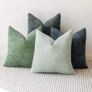 Neutral Decorative Throw Pillow Covers 18X18 Inch for Living Room Couch Bed Sofa - Picture 1 of 12