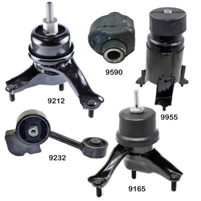 Juego completo de montaje de motor y transmisión 5 piezas para Lexus RX400H, Toyota Highlander 3,3 L CVT Foto 1 de 4