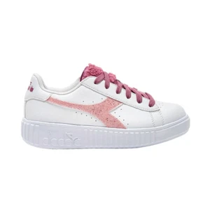 DIADORA GAME STEP P PS FLUFFY GIRL SCARPE SNEAKER BAMBINA LACCI SPORT 101.180890 - Foto 1 di 7